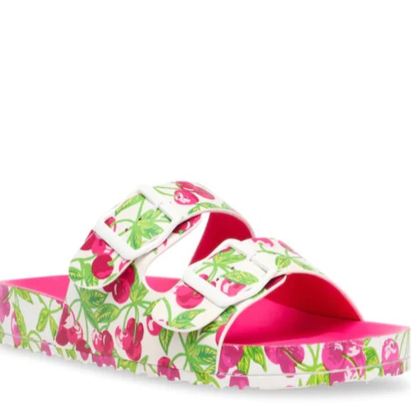 betsey johnson cherry slides